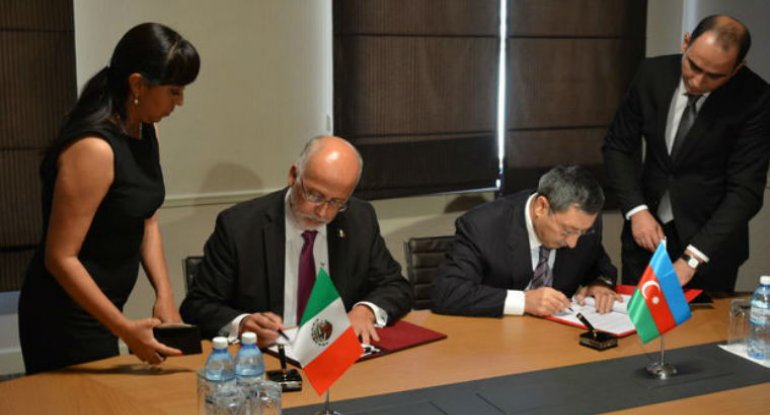 Azərbaycan və Meksika arasında saziş imzalandı