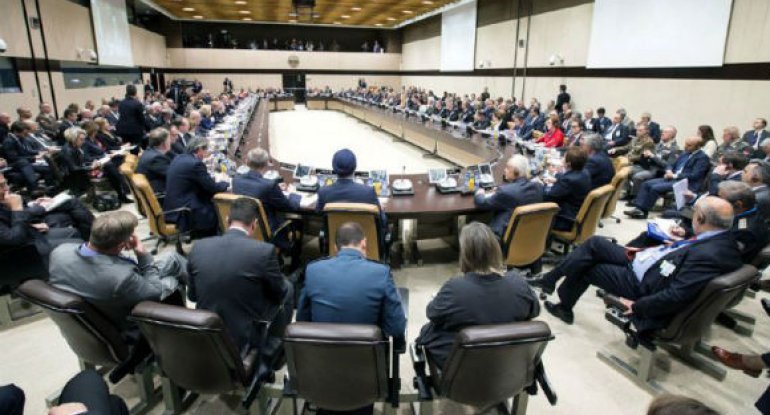 Zakir Həsənov NATO toplantısında çıxış etdi