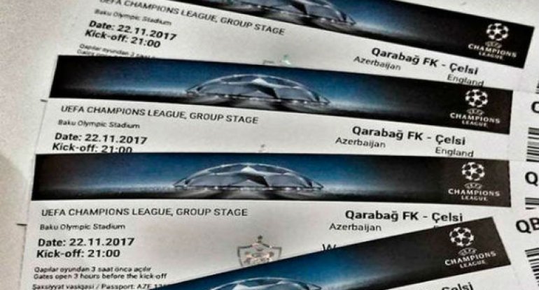 “Qarabağ” – “Çelsi” oyununa biletlər bitdi