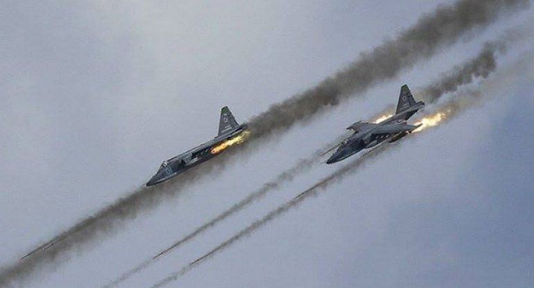 Rus qırıcıları İŞİD-i bombaladı