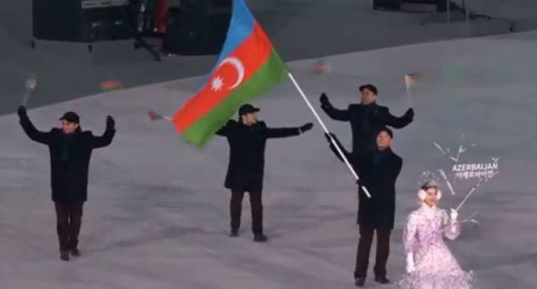 Azərbaycan nümayəndə heyəti Qış Olimpiadasının açılış mərasimində