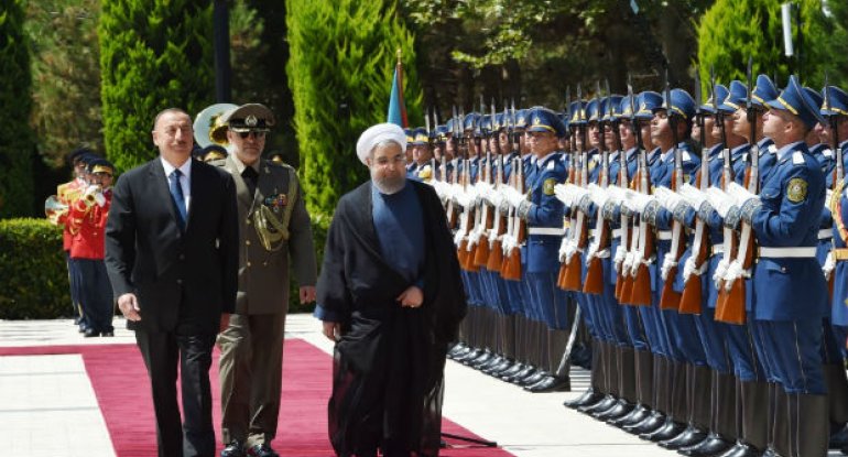 Azərbaycanda  Həsən Ruhaninin rəsmi qarşılanma mərasimi oldu