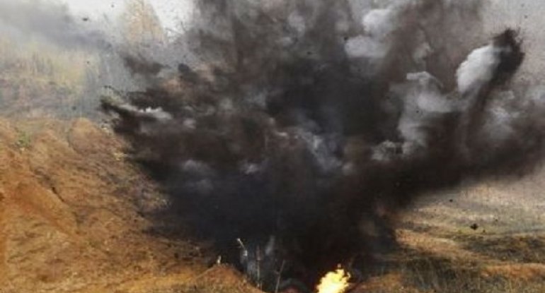 İşğal altında olan Qarabağda mina partladı