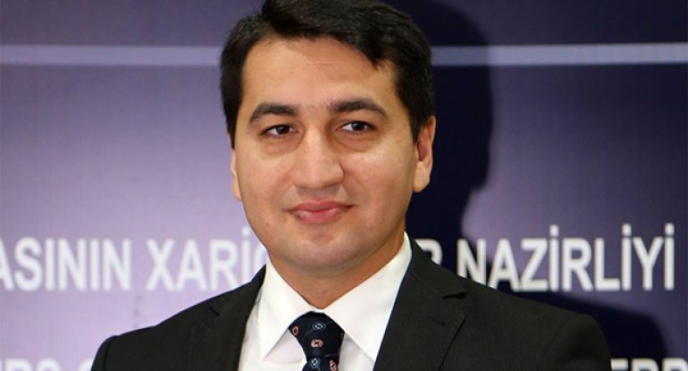 Hikmət Hacıyev: Bu, Ermənistan Xarici İşlər Nazirliyinin növbəti uydurmasıdır