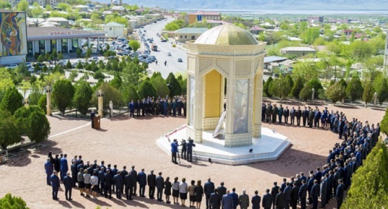 Naxçıvanda azərbaycanlıların soyqırımının 100-cü ildönümü qeyd edilib