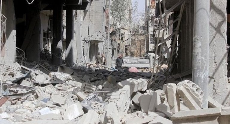 Dumada hava hücumları yenidən başlandı