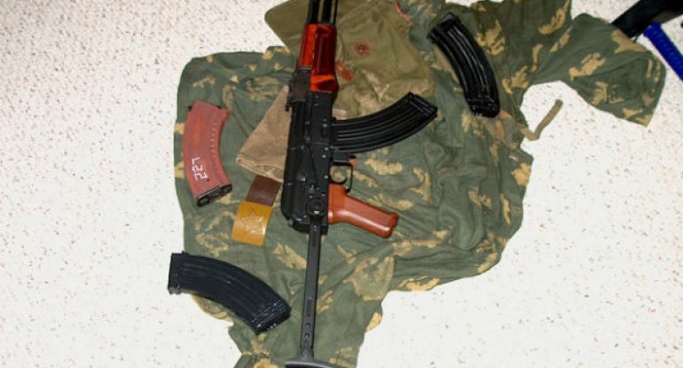 Nardaran sakininin evindən silah-sursat aşkarlandı