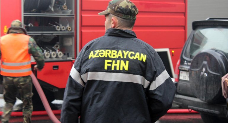 Azərbaycanda uşaq bağçası yandı