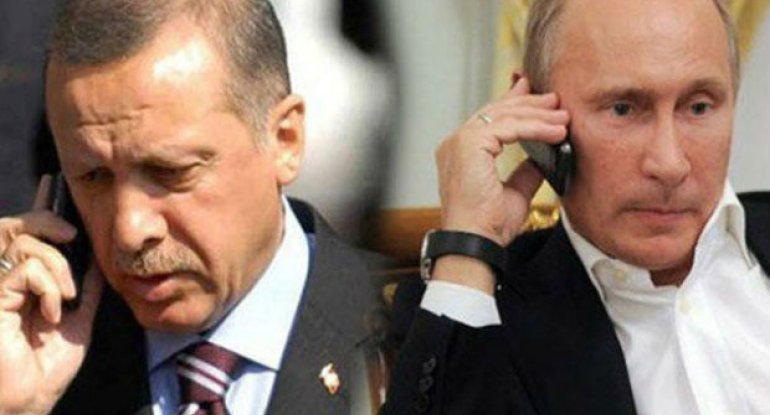Türkiyə prezidenti ilə Putin arasında kritik telefon danışığı