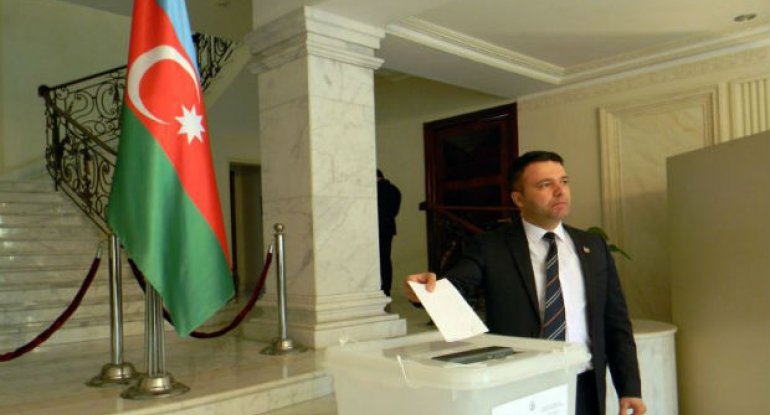 Azərbaycanın Gürcüstandakı səfirliyində səsvermə başlayıb