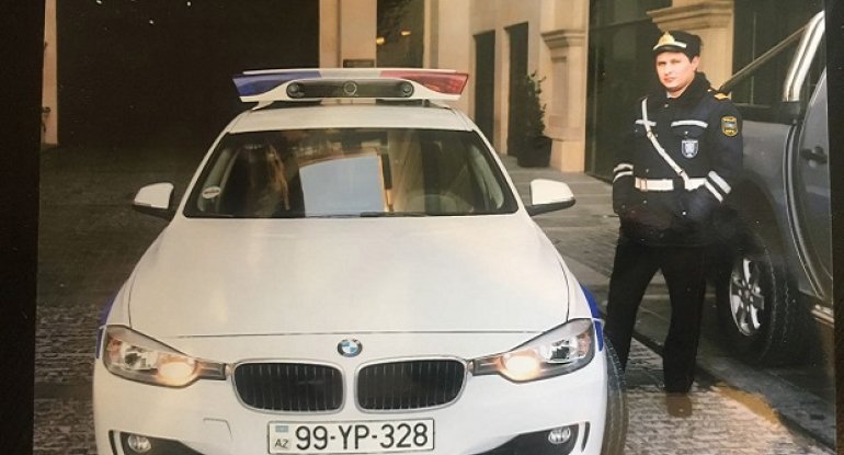 Bakıda polis 23 yaşlı qızın həyatını xilas etdi