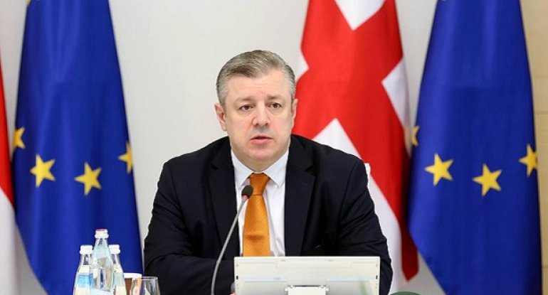 Gürcüstanın baş naziri İlham Əliyevi təbrik etdi