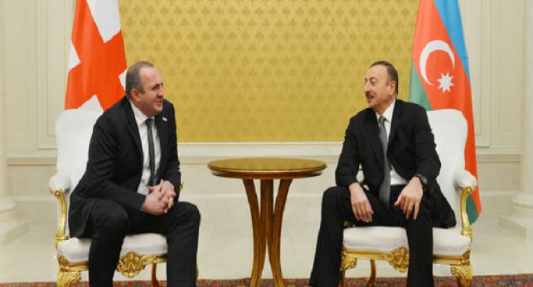 Giorgi Marqvelaşvili: “Dostum İlham Əliyevi prezident seçilməsi münasibətilə təbrik edirəm”