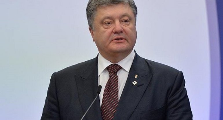 Ukrayna prezidenti İlham Əliyevi təbrik etdi