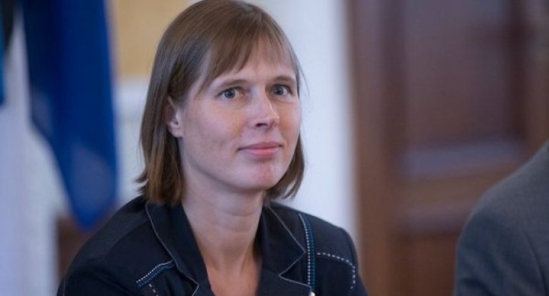 Kersti Kalyulayddan İlham Əliyevə təbrik