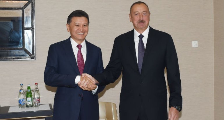 Beynəlxalq Şahmat Federasiyasının prezidenti İlham Əliyevi təbrik etdi