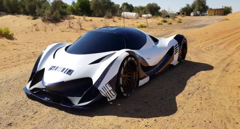 Dünyanın ən güclü avtomobili “Devel Sixteen”