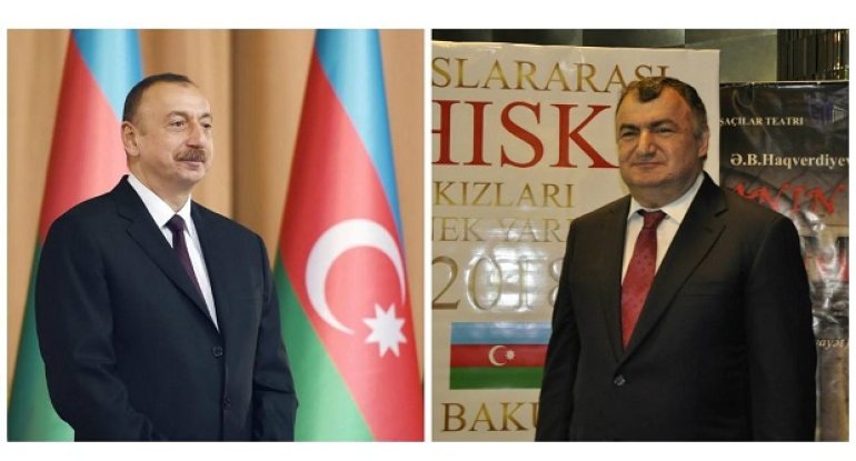 Dünya Axısxa Türkləri Birliyinin baş direktorundan İlham Əliyevə TƏBRİK