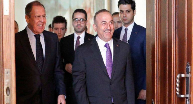 Lavrovla Çavuşoğlu Moskvada görüşdü