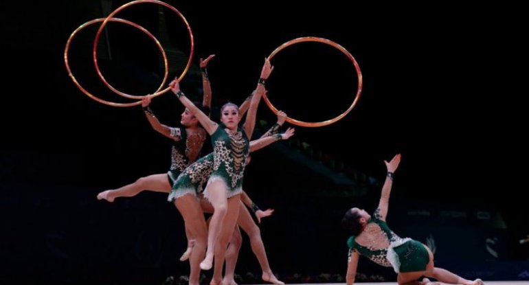 Bakıda bədii gimnastika üzrə Dünya Kuboku turnirinə yekun vurulub