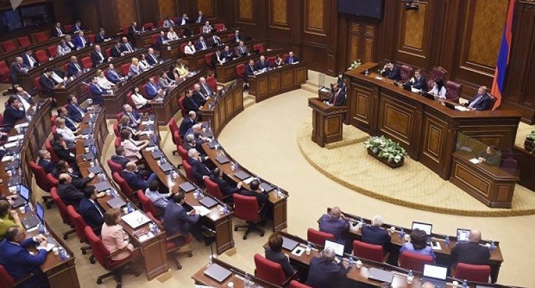 Ermənistan parlamenti qərar verdi