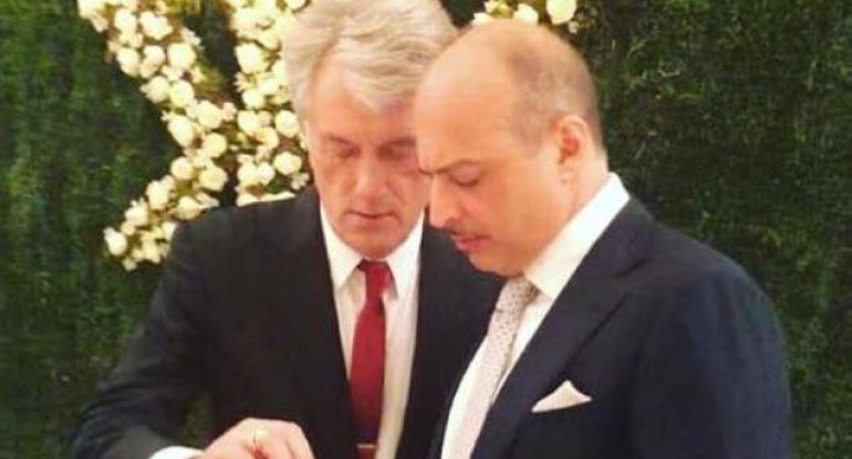 Ukraynanın keçmiş prezidenti Azərbaycana toya gəldi
