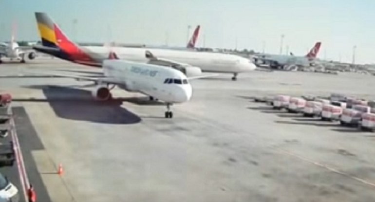 İstanbul hava limanında həyəcanlı anlar