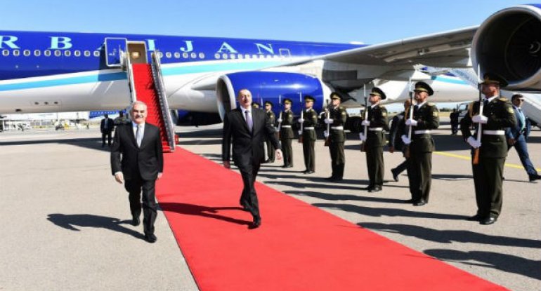 İlham Əliyev Naxçıvana səfər etdi