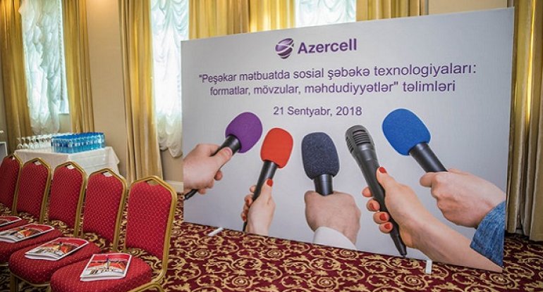 Azercell  jurnalistlər üçün seminar təşkil etdi