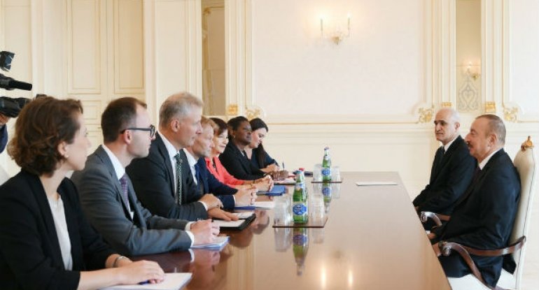 İlham Əliyev Avropa İnvestisiya Bankının vitse-prezidentini qəbul etdi