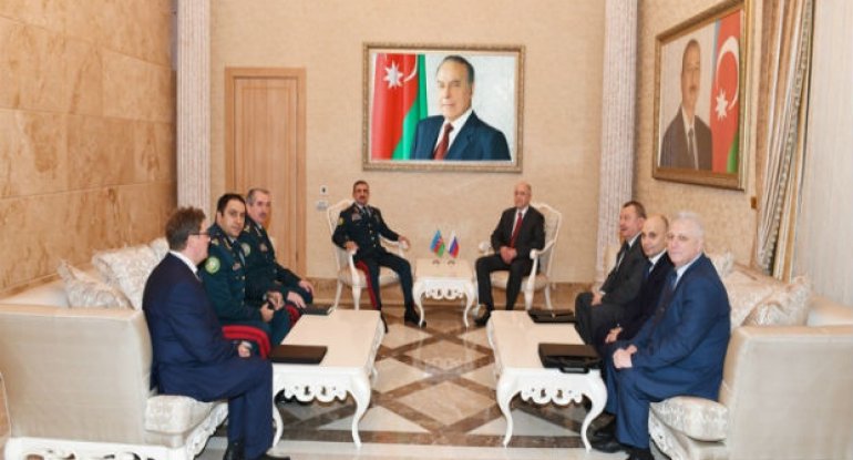 Elçin Quliyev rusiyalı generalla görüşdü