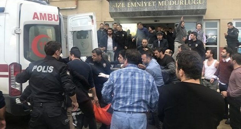 Türkiyədə polis idarəsinə silahlı hücum