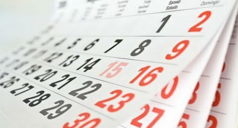 Gələn ilin rəsmi bayram günləri açıqlandı