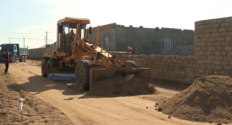 Gürgən qəsəbəsi və “Qoşa Qışlaq” yaşayış massivinin yolları yenidən qurulur