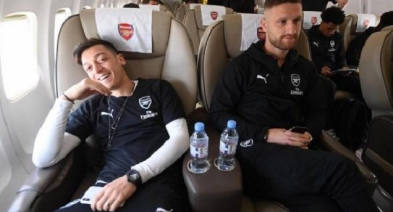 “Arsenal” futbolçuları Bakıya uçur