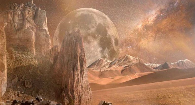 Marsda gizli krater kəşf edildi