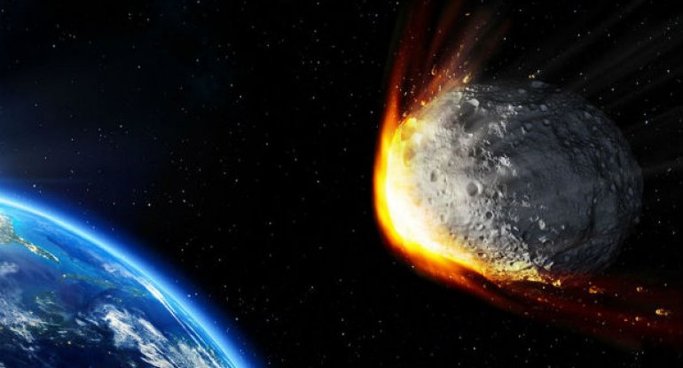 Astronomlar Yerə düşən asteroidi müşahidə etdilər