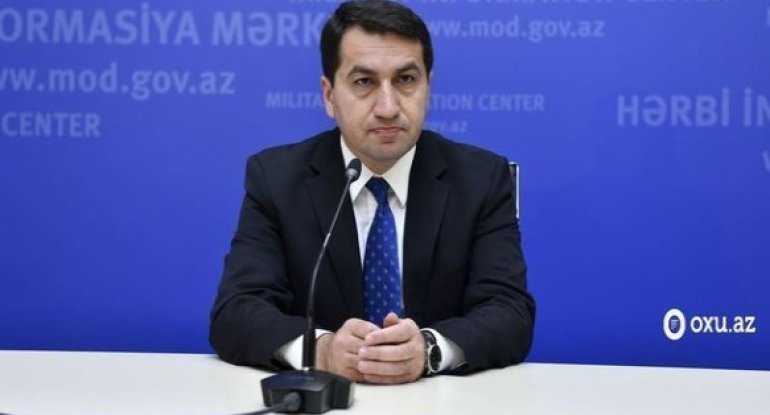 Hikmət Hacıyev: “Sosial şəbəkələrin Ermənistan seqmentində yayılmış məlumatlar tamamilə yalandır”