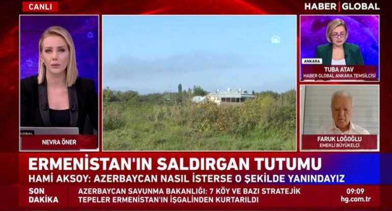 “HaberGlobal”da Azərbaycan-Ermənistan cəbhəsindəki son vəziyyət müzakirə edilir - CANLI YAYIM