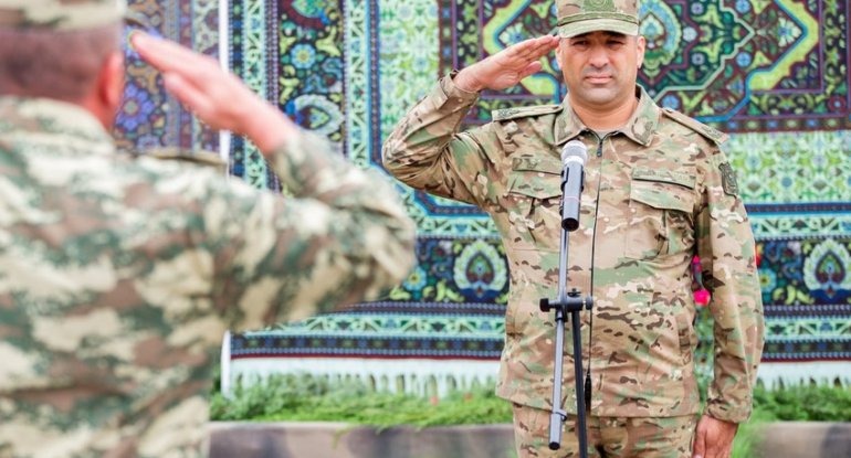 General-mayor Mayis Bərxudarov: “Düşməni sona qədər məhv etmək uğrunda vuruşacağıq”