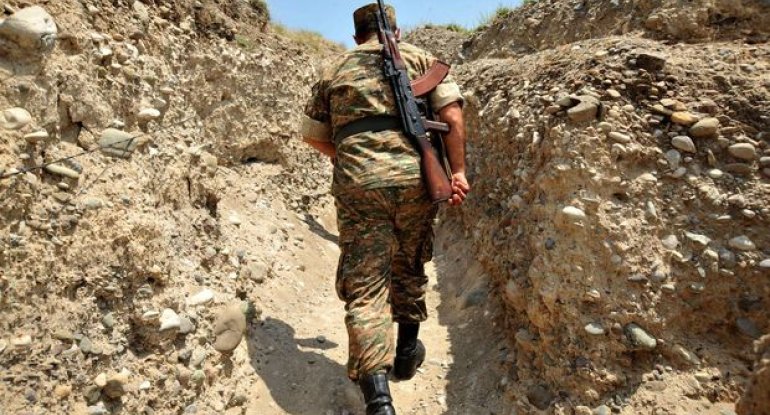 Erməni taborunun şəxsi heyəti müdafiə mövqelərini tərk edərək qaçır - RƏSMİ