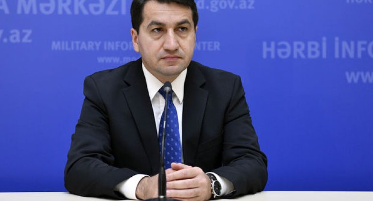 Hikmət Hacıyev: “Ermənistan rəhbərliyi saxta propaqanda və dezinformasiya ilə məşğuldur”