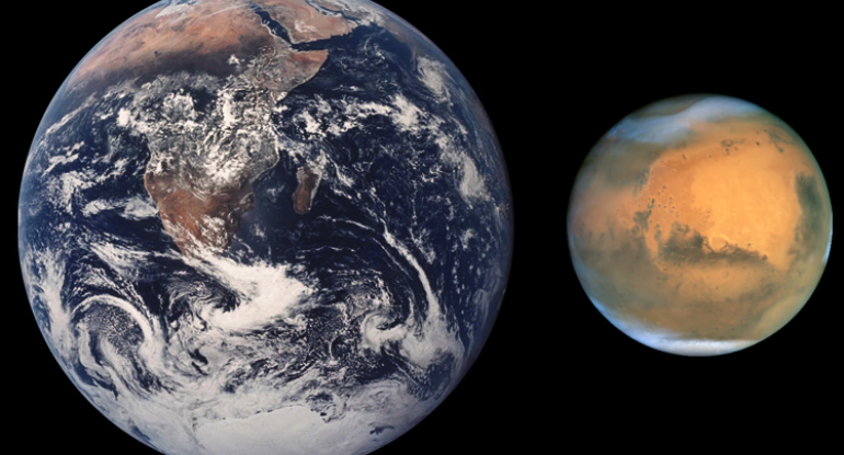 Mars bu gün Yerə YAXINLAŞACAQ