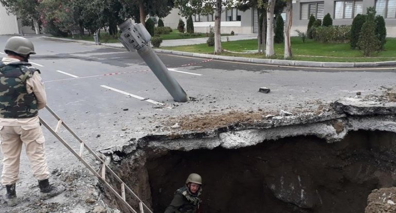 Ermənilər Ağdamı yenidən atəşə tutub
