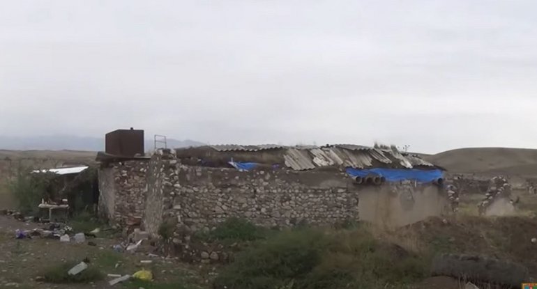 İşğaldan azad olunan Şəybəy kəndinin görüntüləri