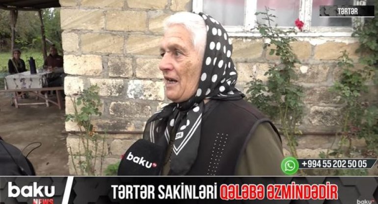 “Hər şeyimiz dağılsın, amma torpaqlarımızı geri alaq” - VİDEO