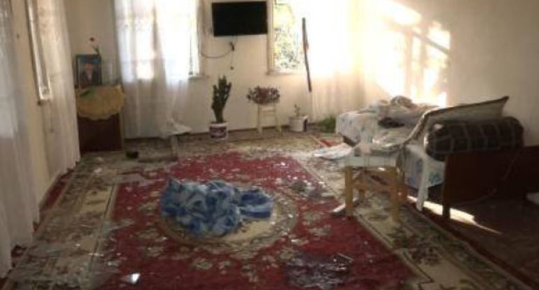 Düşmən təxribatı nəticəsində həlak olan Goranboy sakininin evindən VİDEOREPORTAJ