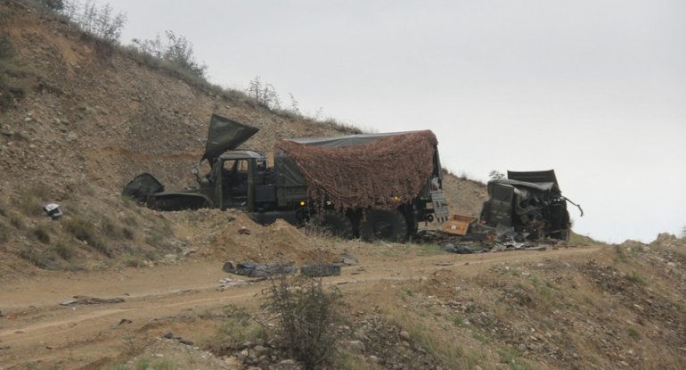 MN: Xankəndində sığınacaqda xeyli erməni hərbi qulluqçu məhv edildi