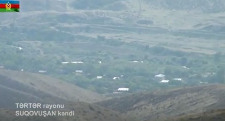 İşğaldan azad olunan Suqovuşan kəndi - VİDEO