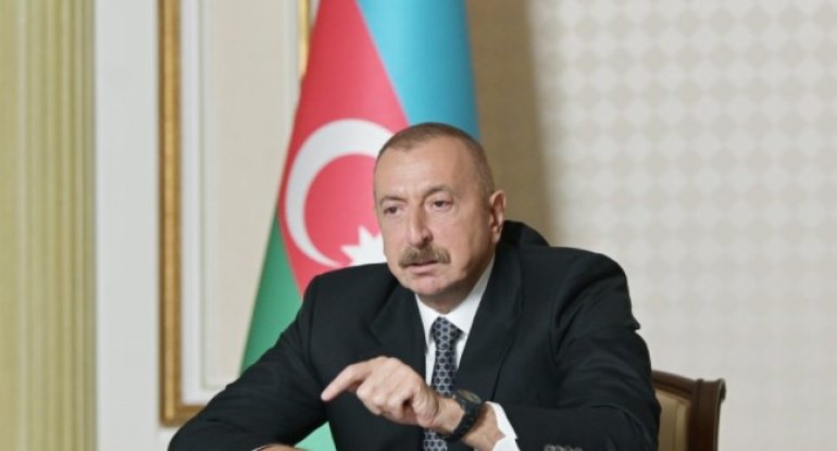 Prezident: “Ermənistanın baş naziri uçduğu göylərdən yerə qayıtsa, danışıqlara hazırıq”